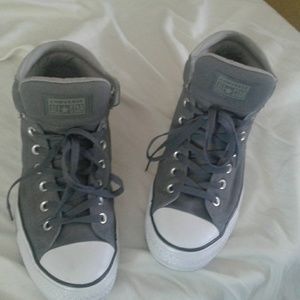 Gray Converse Shoes